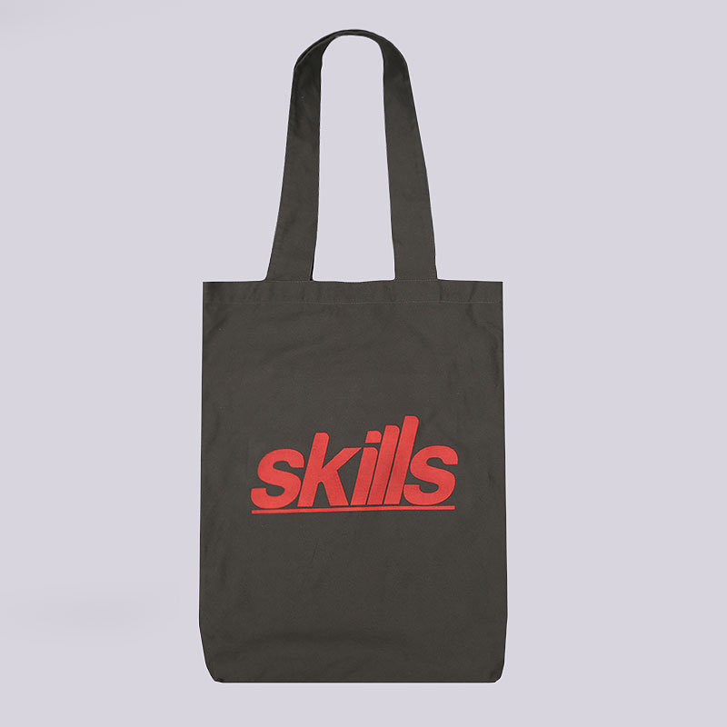  зеленая сумка Skills Tote Bag Tote-Bag-dark-grn - цена, описание, фото 1